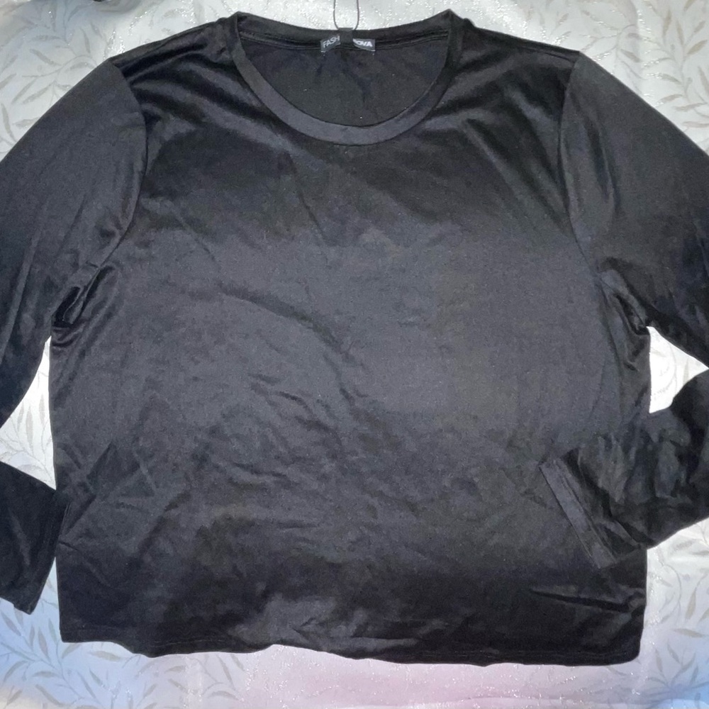 Fashion Nova Long Sleeve Shirt Size: 2XL